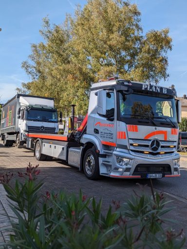 LKW abschleppen